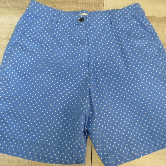 Kim Rogers Pants - Kim Rogers polka dot Shorts, Size 10